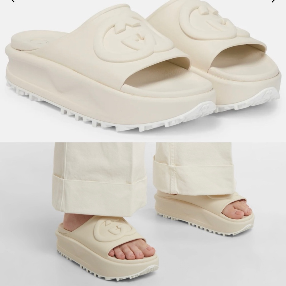 Gucci interlocking G slides